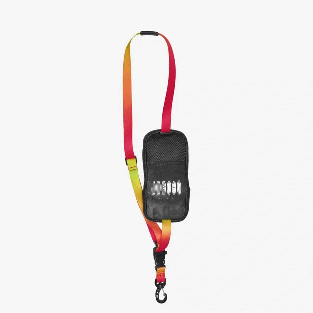 Nike Jordan Lanyard Utility Detachable Clip Black/White/Multicolor